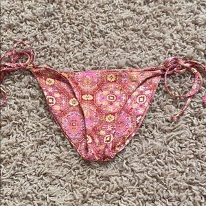 Frankie bikini tie bottoms. Size x small